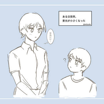 顔あり夢主と景光