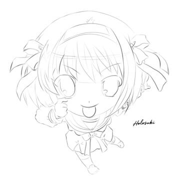 cute haruhi