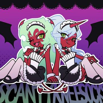 💚メイドデイモン姉妹🩵