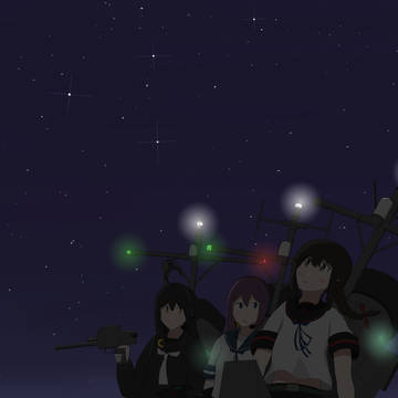 星夜海
