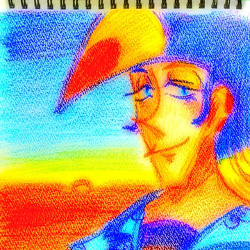 オリキャラ描いてみた