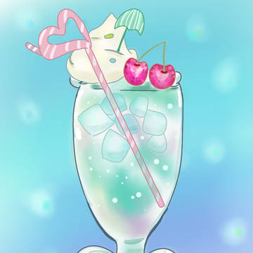 *ひんやりドリンク*