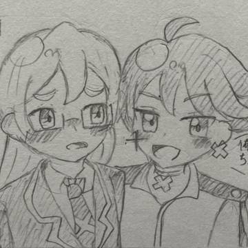 ペケッツくん落書き