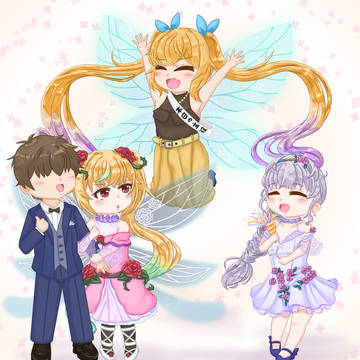 ティンカ&アルターティンカお誕生日イラス2025ト