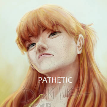 Evangelion asuka portrait