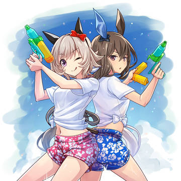 カレンチャンさんとアヤベさん