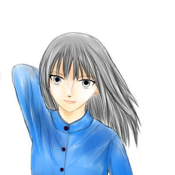 2017年に描いた女子のイラスト（4種）