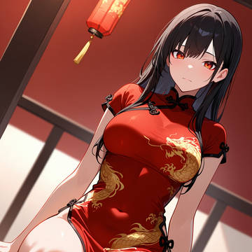 L254 China Dress