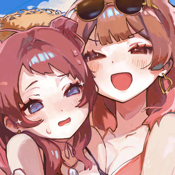 お姉ちゃんと海！！