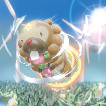 モグモグたいあたり