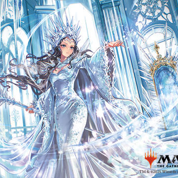 【仕事絵】マジック:ザ・ギャザリング《氷冠のヒルダ》