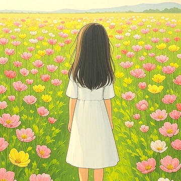 女の子のえがお　〜そのえがおのウラに、どんな声がかくれているの？