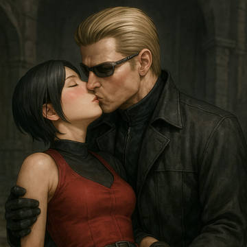 RE4救出シーンの合間に
