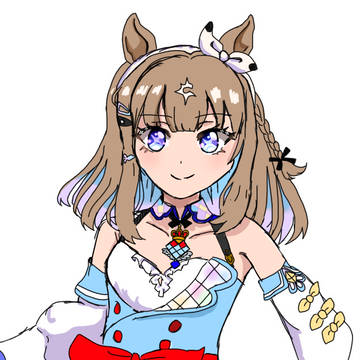 アーモンドアイ模写