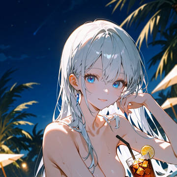 White hair