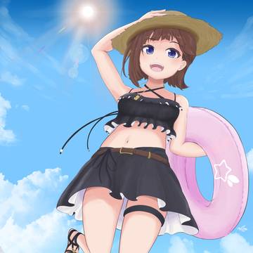 モノトーン水着そらちゃん！