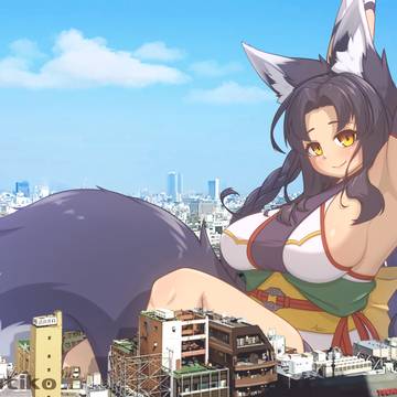 おおきい狐刻さん