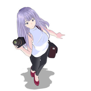 カメラ女子