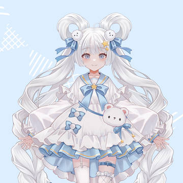 シロクマ　女の子🐻