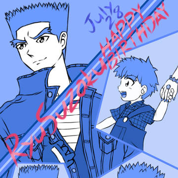 リュウ・スザク 誕生日絵