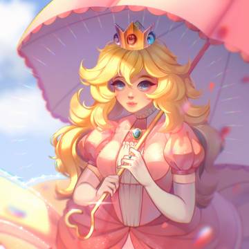 Princess Peach commission