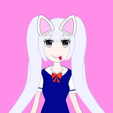白猫姫の証明写真