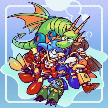 ロックマン doodles 33