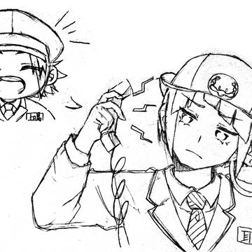 静電コラボ妄想 上耳