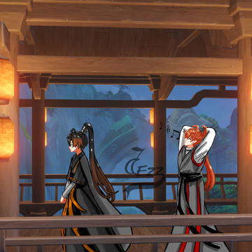 Guard Ajax and Emperor Zhongli