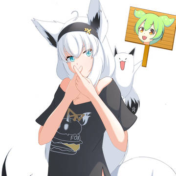 ぼくは白上フブキなのだ(ずんだもんボイス)