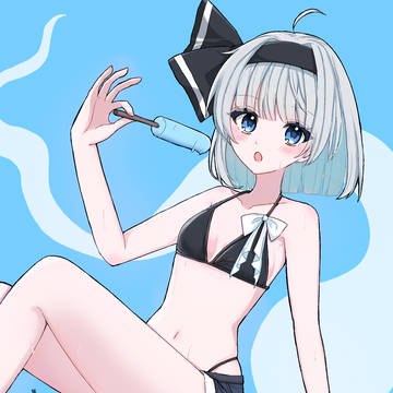 水着妖夢