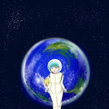 館林さん 「フィフネルの宇宙服」
