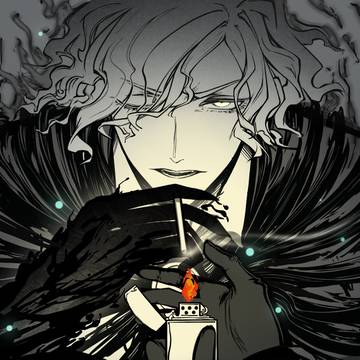 「煙草に火を付けてくれ。」