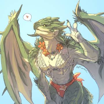 夏のレイアさん
