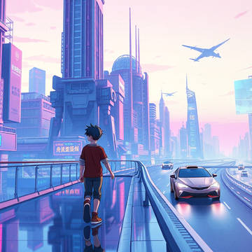 【背景素材】NEONCORE Vol.1／ネオン都市(10枚)