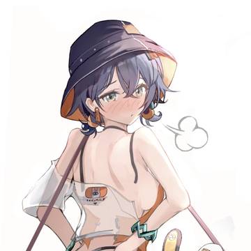 ゼンゼロ水着リンちゃジト目