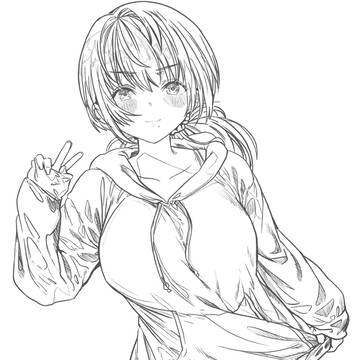 Hoodie and tights