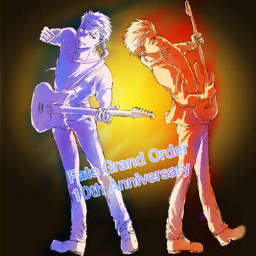 FGO10周年メッセージフラッグ
