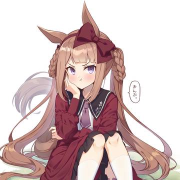 座り込んで動いてくれないスイーピー