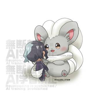 チラチーノとアメジオぬいぐるみ