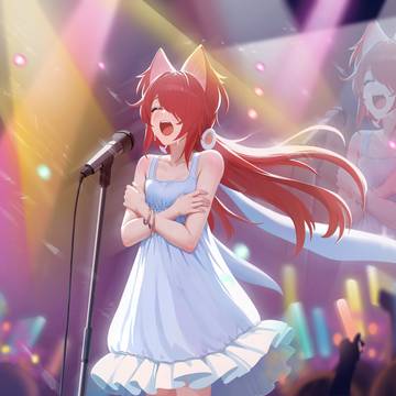 ステージの感情 – アイドルの輝き
