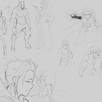 Daily re zero sketch