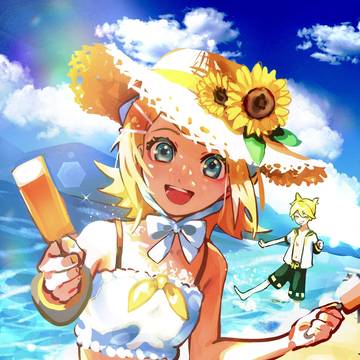 夏とリンちゃん