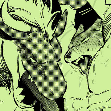 獣人がマモノに好かれる話 落書き