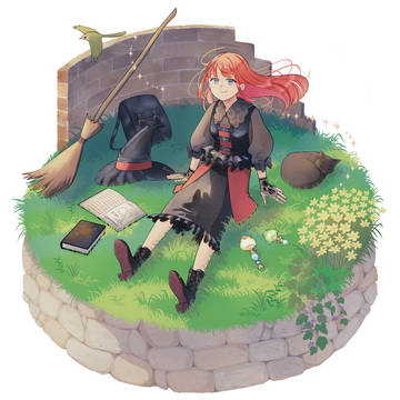 魔女の休憩