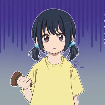 はなまるスタンプ押したい花ちゃん