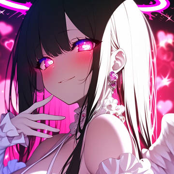 アニメの女の子の愛