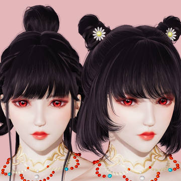 PS01大力DALIMOD Cute Hair AI HS2