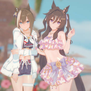 [衣装配布]シュヴァルグラン&ヴィブロス水着