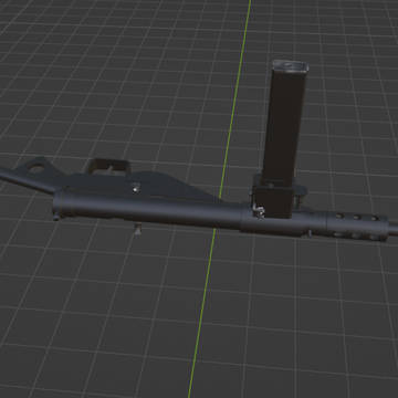 Sten MK2 3D Work
